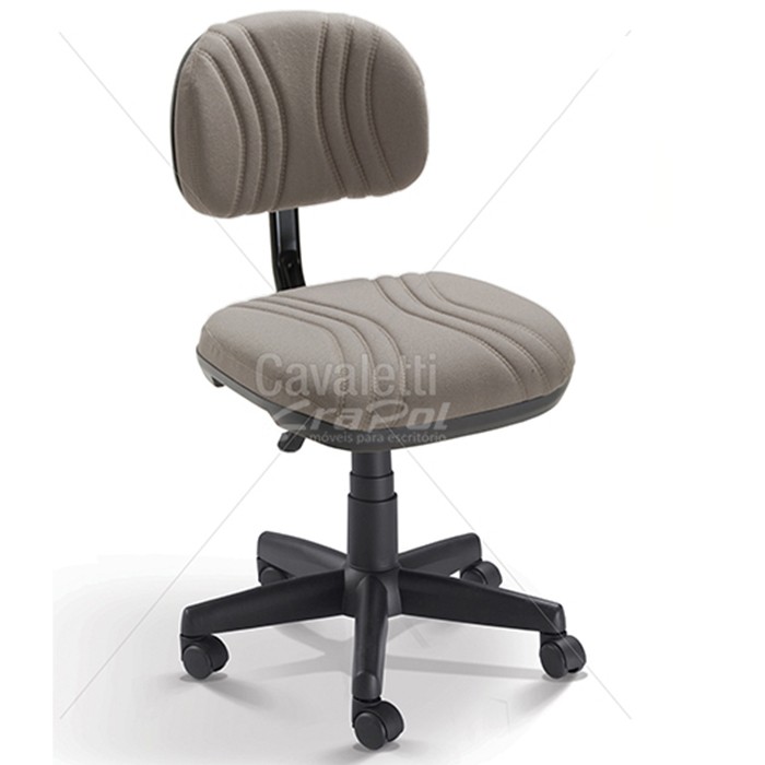 Cadeira para escritório Secretária Giratória BG 3004 - Linha Start Plus - Cavaletti - Base Polaina
