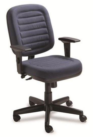 Cadeira para escritório giratória diretor 6002 SRE - Linha Start Plus - Braço SL - Cavaletti - Base Polaina