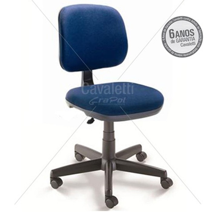 Cadeira para escritório Executiva Giratória 4103 BG - Linha Start - Cavaletti - Base Polaina - Sem Braços