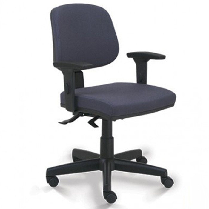 Cadeira para escritório Executiva Giratória 4203 BKG SRE - Linha Start - Braço SL - Cavaletti - Base Polaina